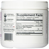 Om Mushroom Superfood Cordyceps certifié biologique — poudre naturelle pour routine quotidienne.
