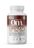 OM MUSHROOM SUPERFOOD Cordyceps – capsules vertes pour énergie durable et endurance