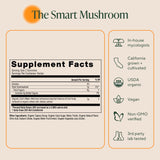 Gros plan sur texture gourmande des gommes Crinière de Lion OM MUSHROOM SUPERFOOD.
