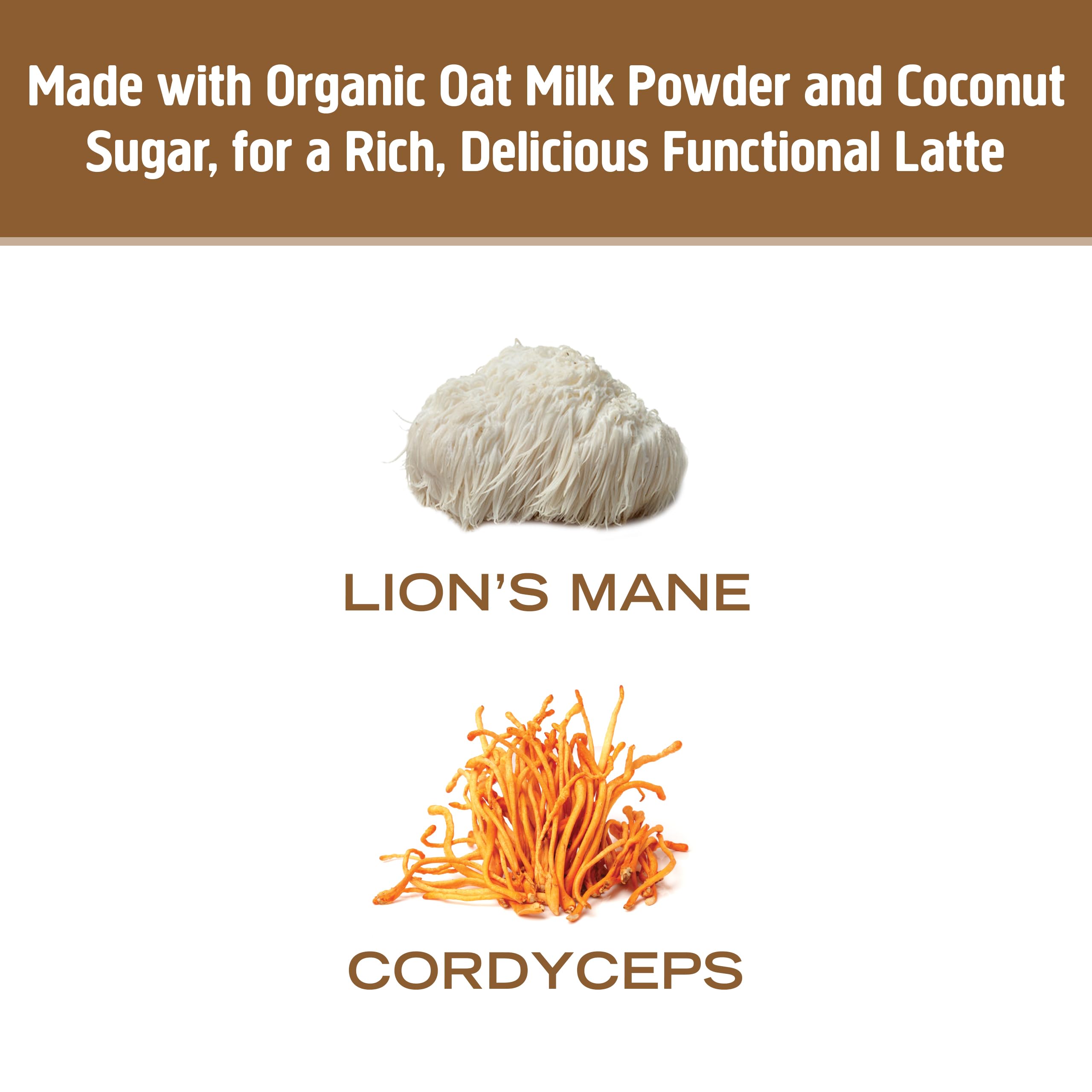 Dose cuillère OM MUSHROOM SUPERFOOD, dosage facile et précis.