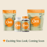 Gommes Reishi OM MUSHROOM SUPERFOOD, dosage quotidien pratique et simple.