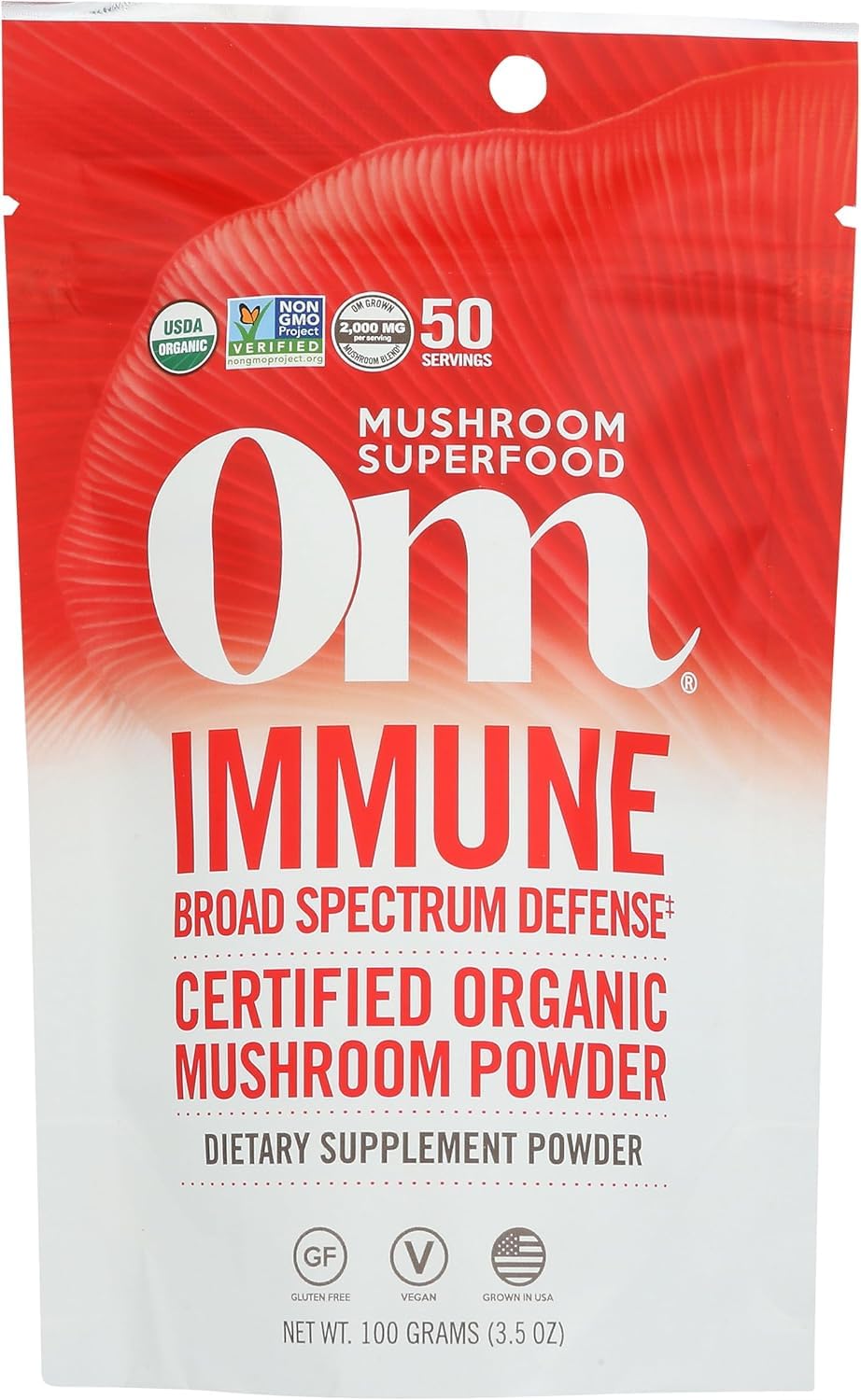 OM MUSHROOM SUPERFOOD Poudre immunité : mélange de champignons pour soutenir l'immunité au quotidien.