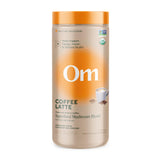 OM MUSHROOM SUPERFOOD latte café, texture riche pour énergie durable et plaisir.