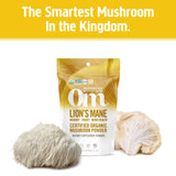 Poudre Lion's Mane biologique d’OM MUSHROOM SUPERFOOD pour énergie mentale