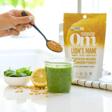 Yaourt avec poudre Lion's Mane OM MUSHROOM, texture légère