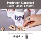 Om Mushroom Superfood poudre cultivée en Californie du Sud : traçabilité locale.