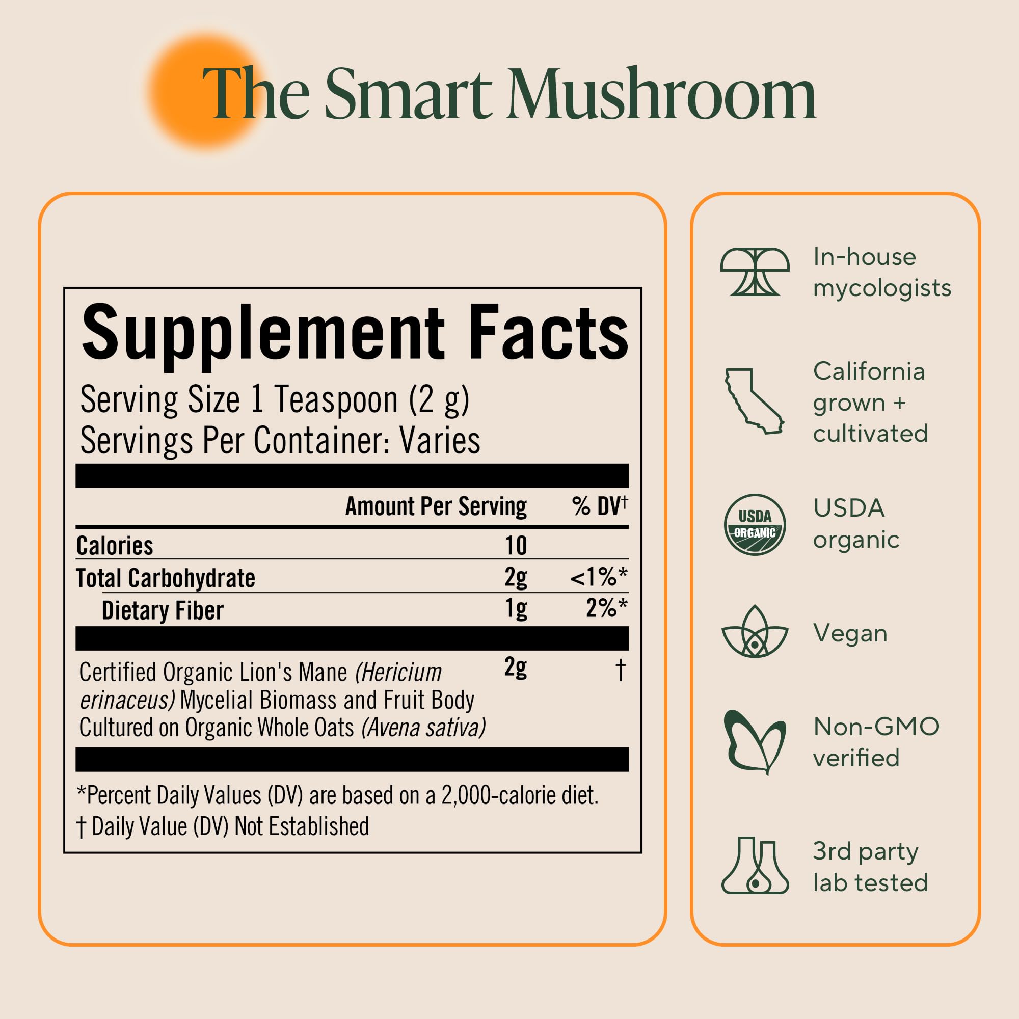 OM MUSHROOM SUPERFOOD poudre crinière de lion routine étude pour concentration potentielle.