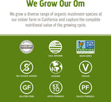 OM MUSHROOM SUPERFOOD Reishi production Californie – cultures et séchage contrôlés