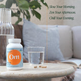 Utilisation en soirée avec Relax OM MUSHROOM, moment de détente naturel.