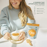 OM MUSHROOM SUPERFOOD Mélange Maître – texture fine et parfum terreux pour recettes variées.