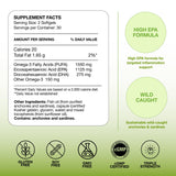 Omax3 extraction CO2 supercritique, pureté vérifiée en laboratoire indépendant.