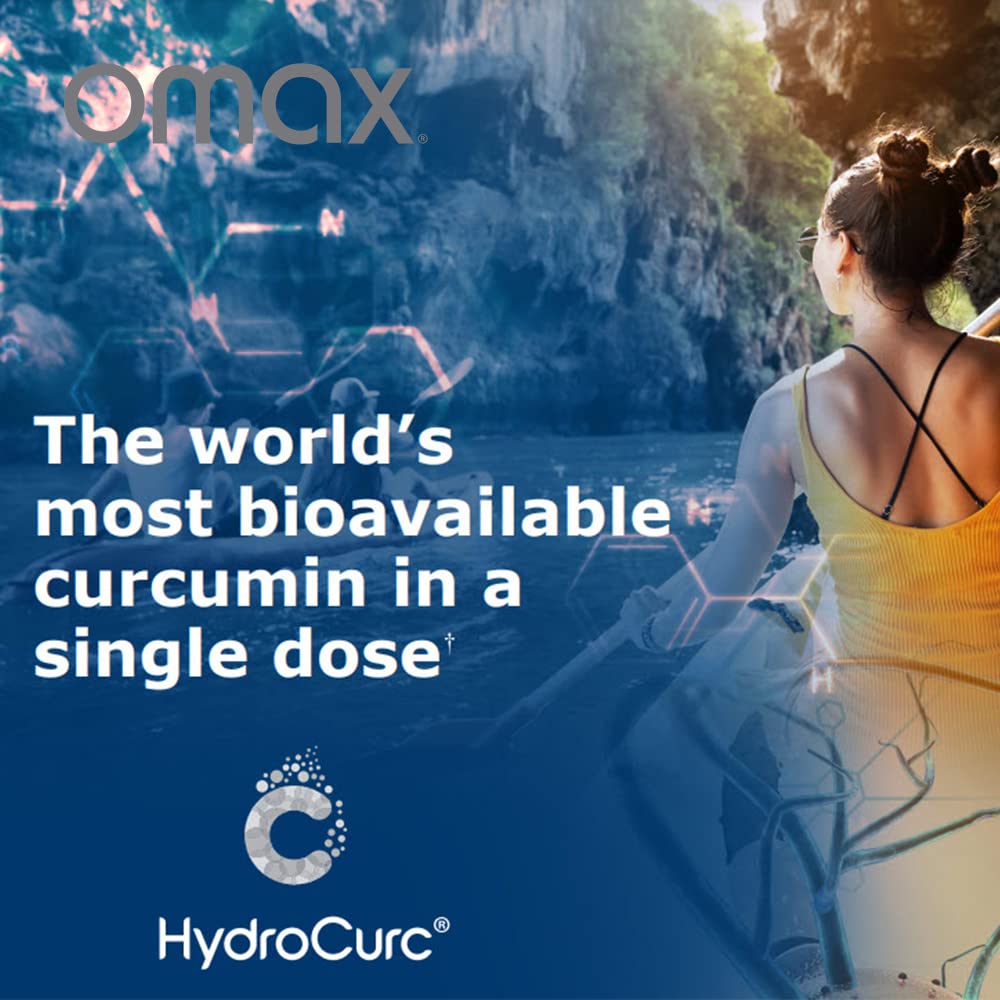 Omax3 HydroCurc: emballage moderne et attrayant.