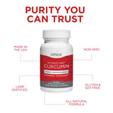 Omax3 HydroCurc: extrait naturel et huile MCT.
