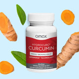 Omax3 HydroCurc: sans gluten, soja et lait.