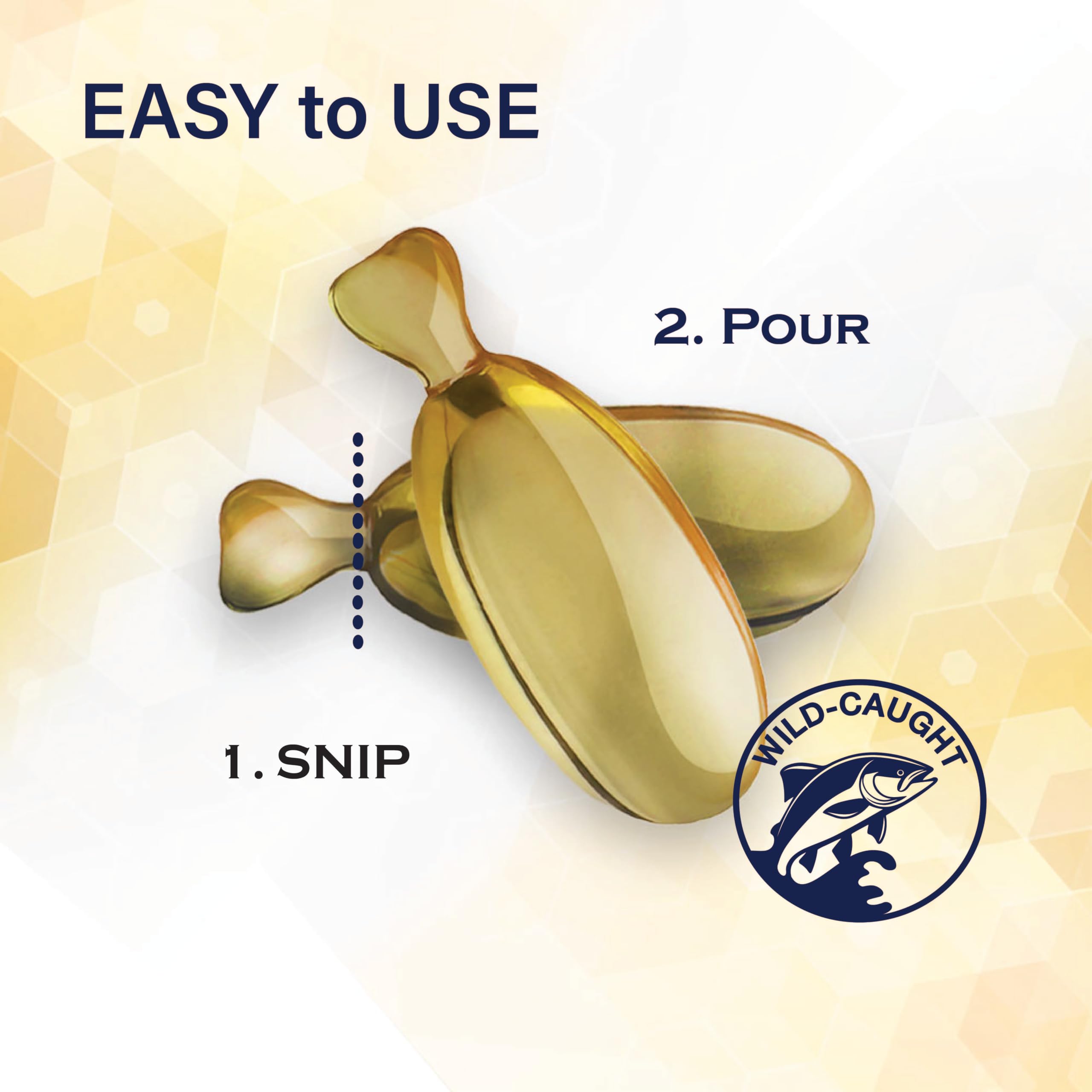 Omega Caps ES: formulation vétérinaire et qualité américaine.