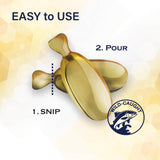 Omega Caps ES: formulation vétérinaire et qualité américaine.