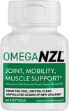 OMEGANZL – Bouteille de gelules articulation, soutien potentiel des articulations, sans arrière-goût.