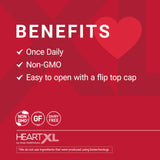 OmegaXL: HeartXL pour cœur sain et soutien métabolique potentiel.