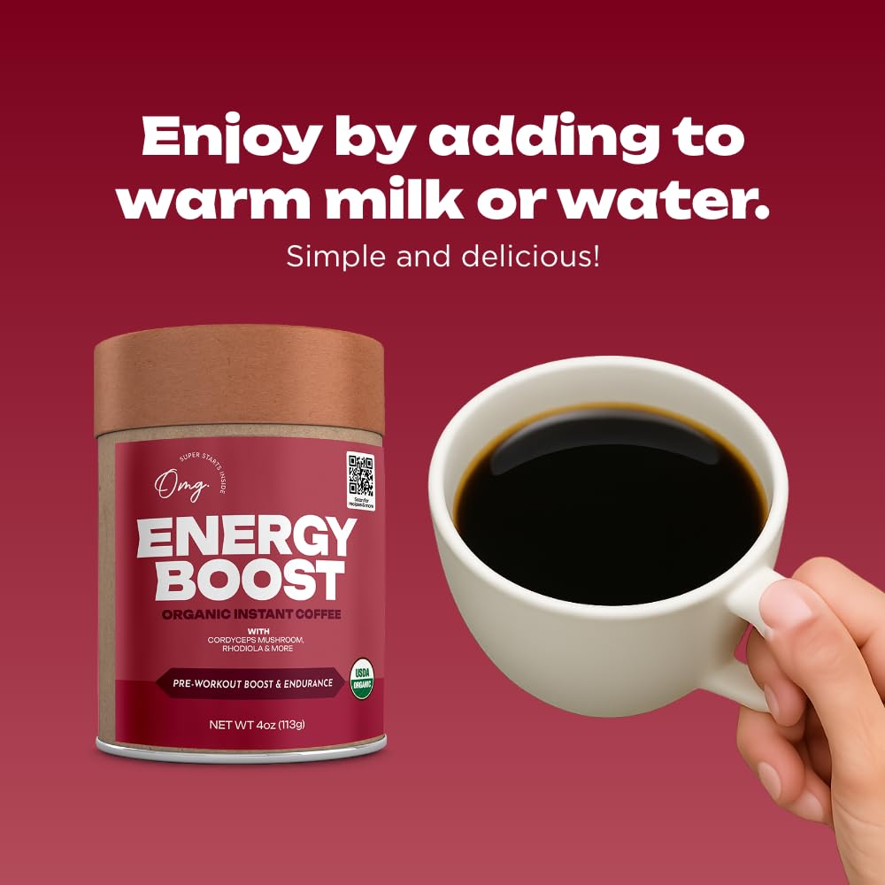OMG! Organic Meets Good lait végétal vanille: accord velouté avec le café.