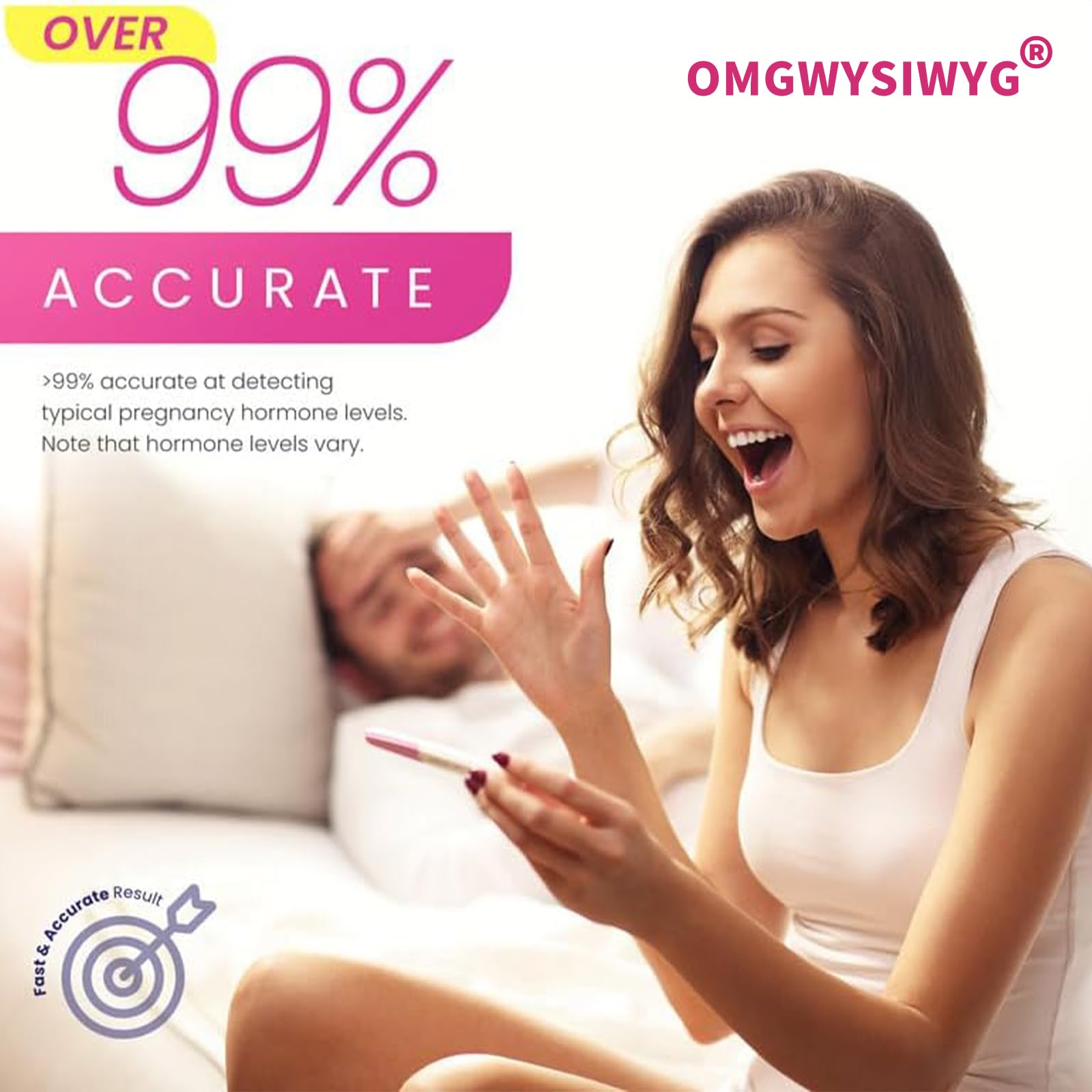 OMGWYSIWYG kit grossesse trois paquets pratique et polyvalent