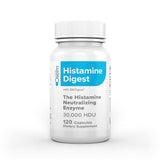 Omne Diem Histamine Digest DAO: bouteille et gélules, soutien potentiel après repas riches en histamine.