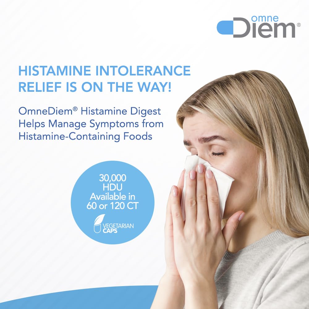 Illustration du dosage quotidien Omne Diem Histamine Digest DAO.