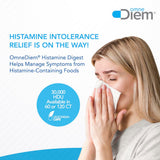 Illustration du dosage quotidien Omne Diem Histamine Digest DAO.