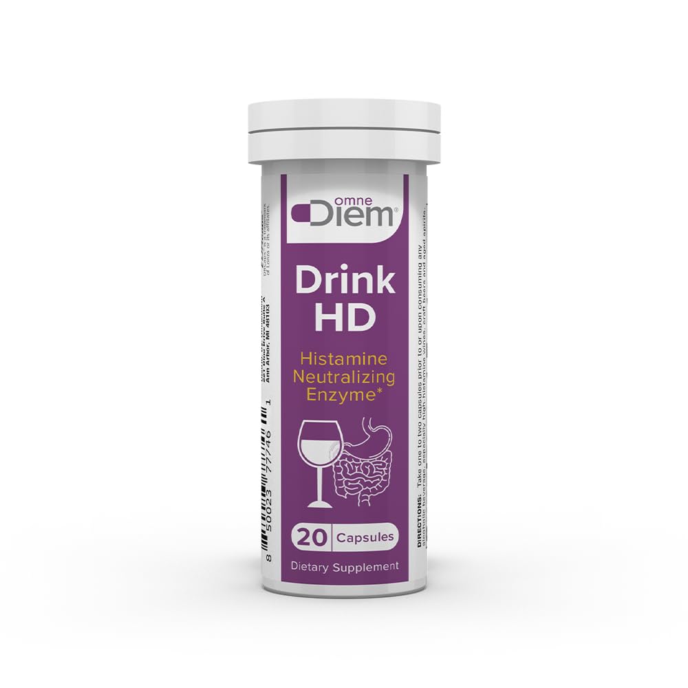 Omne Diem Drink HD — bouteille-dao, soutien digestif potentiel.