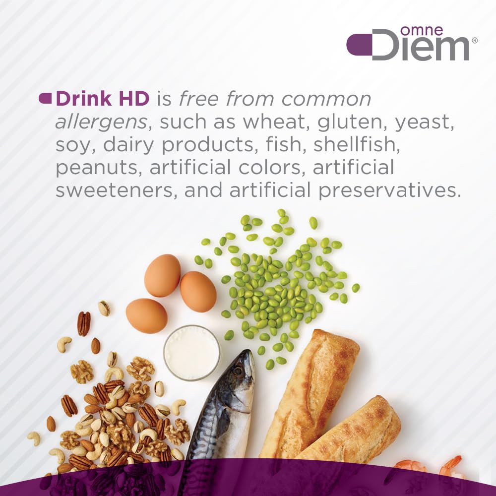 Omne Diem Drink HD — illustration-sans-allergenes, produit adapté aux régimes.