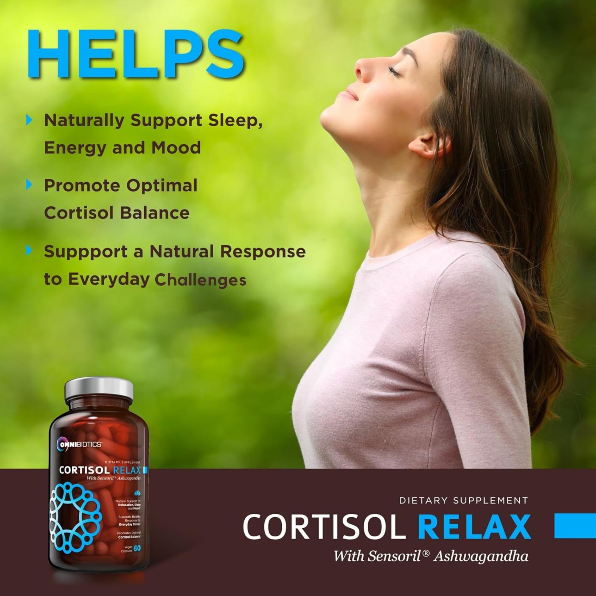 OmniBiotics Cortisol: magnolia et mélisse pour des soirées plus calmes