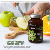 OmniBiotics silymarine, composant naturel favorisant l équilibre hépato-biliaire.