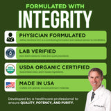 OmniBiotics tableau nutrition, informations claires sur dosage et bénéfices potentiels.