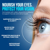 Gélules Vision Clarity près du packaging pour une routine pratique