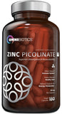 OmniBiotics Zinc Picolinate – capsule montrant une absorption élevée pour énergie soutenue.