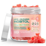 OCG Myo-Inositol Gummies en bouteille prête à l'emploi pour soutien possible à l'équilibre hormonal