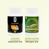 Omnitrition Extrait de grain de café vert, bouteille, riche en acide chlorogénique pour un métabolisme soutenu.