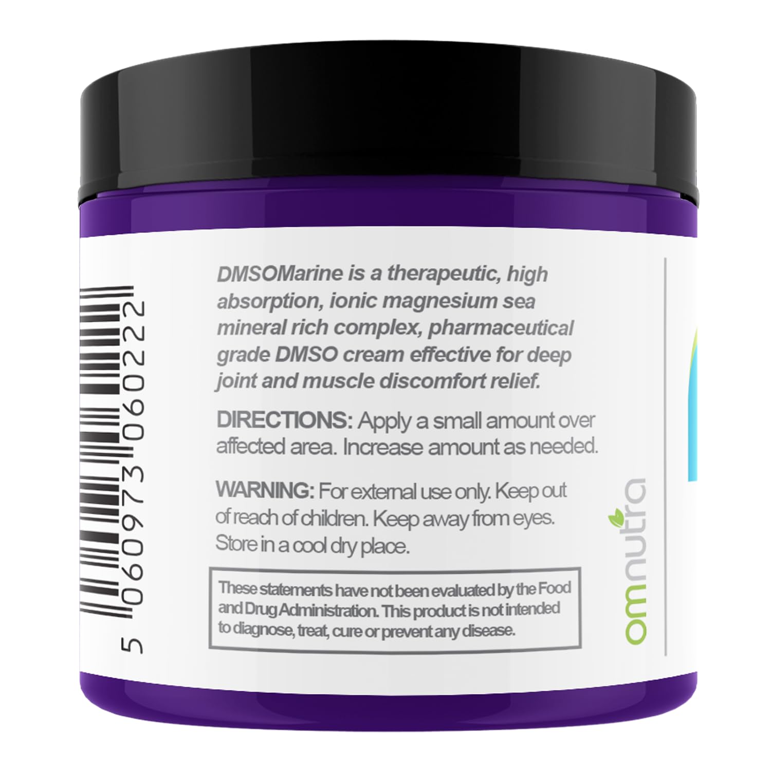 OmNutra DMSO Crème: geste d'application rapide et ciblé