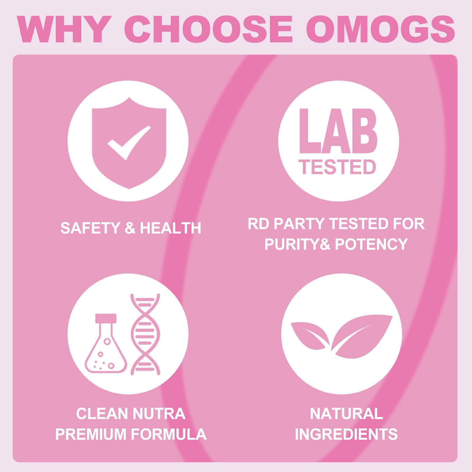 OMOGS collagène poudre et extrait de canneberge, contribue à l hydratation et au bien être