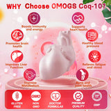 OMOGS CoQ10, absorption accrue grâce au poivre noir et à l’association d’ingrédients.