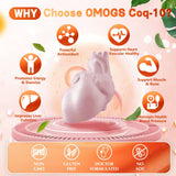 OMOGS CoQ10 400 mg, énergie naturelle pour activités quotidiennes.