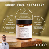 Dosage quotidien simple : deux gélules d'OMRE Spermidine.