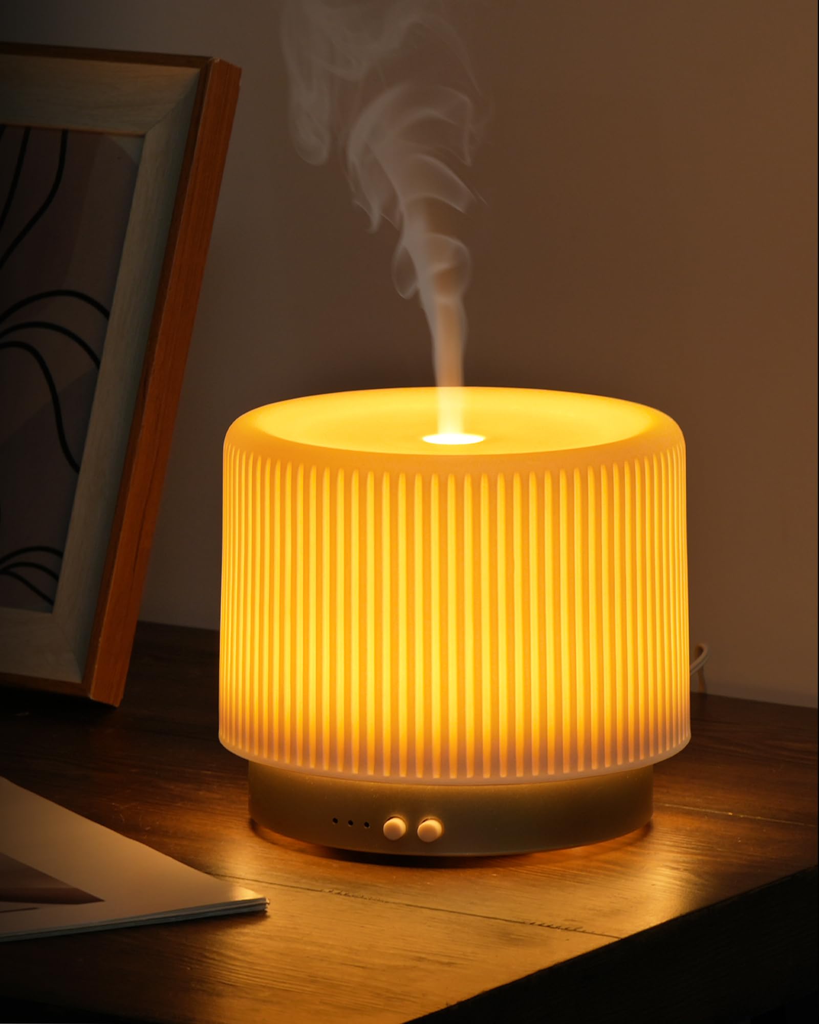 Onaboviva diffuseur ceramique 280ml, coquille inspiree, ambiance élégante et parfumée.
