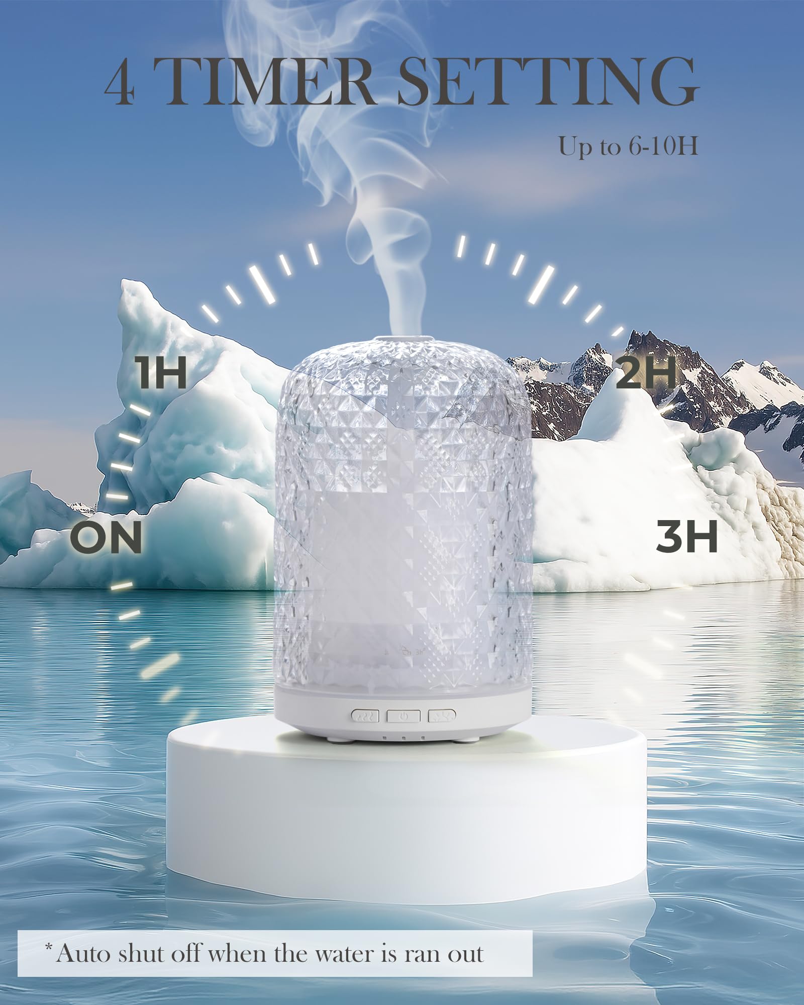 Lampe d’ambiance chaude Onaboviva crée une atmosphère relaxante.