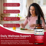 Gouttes Cayenne Onaise avec curcuma, extrait naturel pour le soutien quotidien