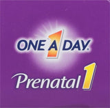 ONE A DAY Prenatal 1: boîte compacte prête à s’intégrer dans la routine santé.