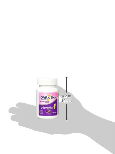 ONE A DAY Prenatal 1: capsules molles translucides pour une ingestion agréable.