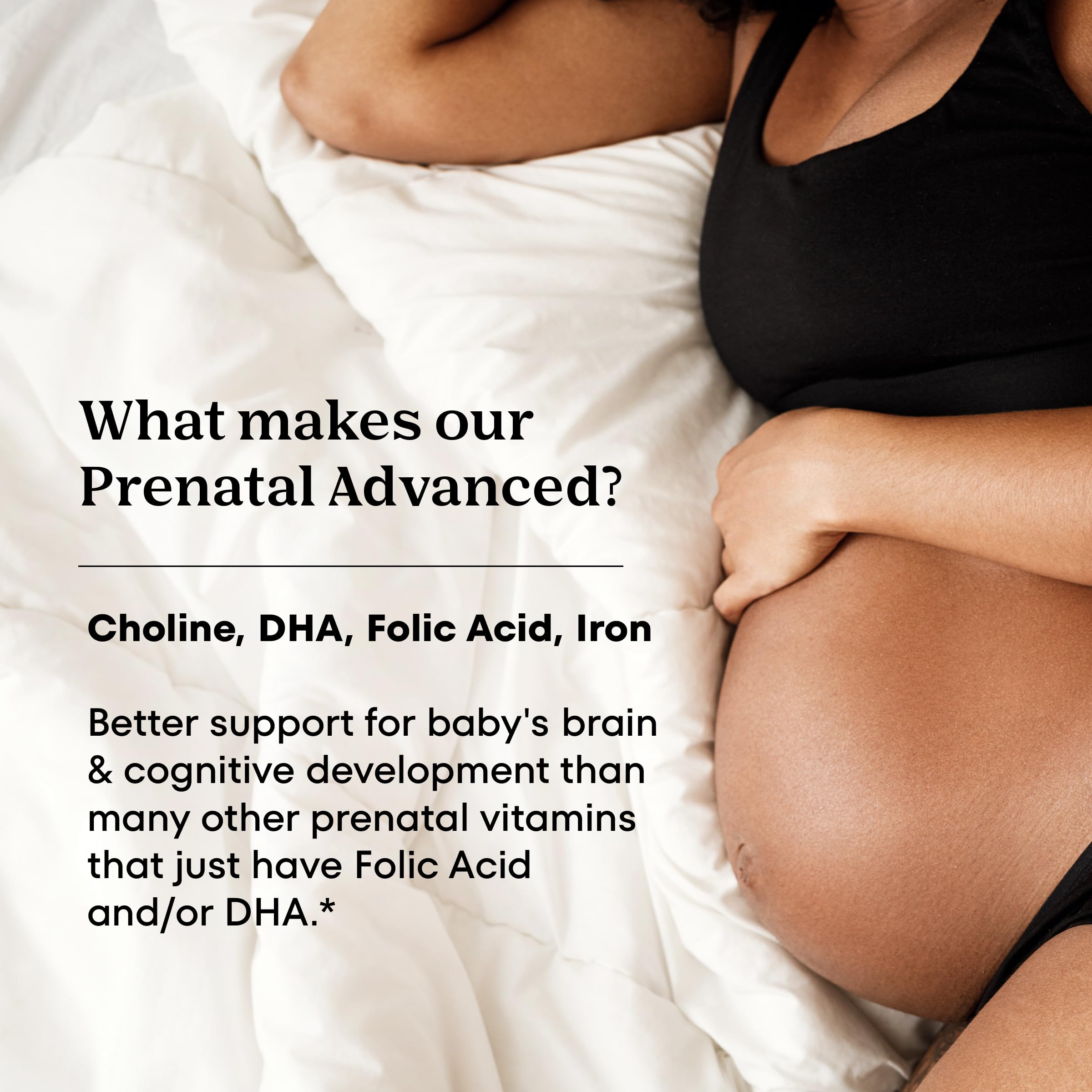 ONE A DAY Prenatal Advanced – Tablettes, soutien multivitaminé pendant grossesse.