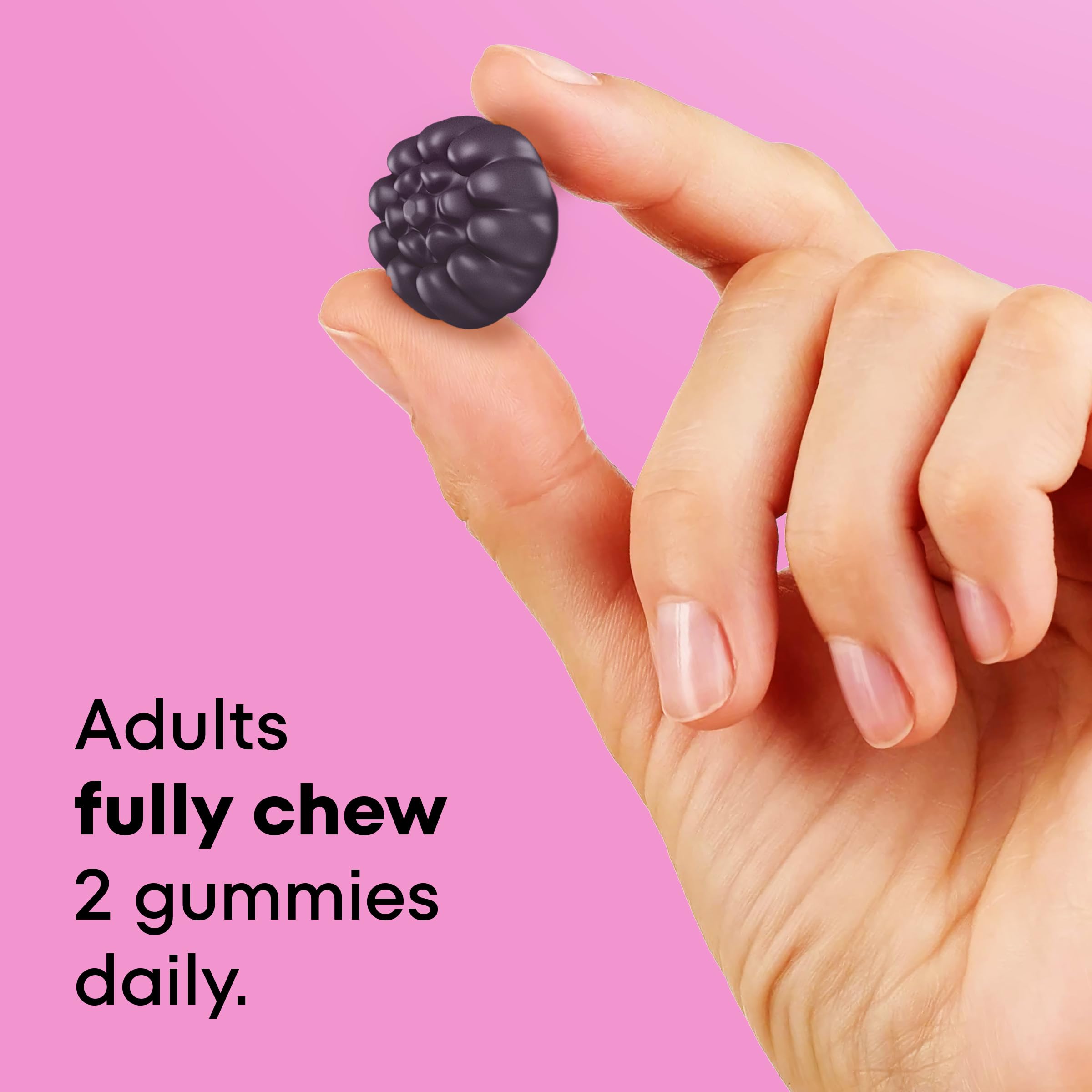 Sans fer ONE A DAY Prenatal Gummies, douceur et estomac apaisé.