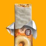 ONE barre protéine érable glaçage ingrédients visibles et sans gluten.