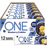 ONE Barres protéinées Myrtille Cobbler packshot, 20 g de protéines par barre